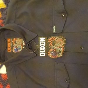 Dixxon flannel, "Midnight", XXL Black & Blue